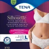 Pannolone a Mutandina Assorbente Tena Silhouette Plus White Large 10 Pezzi
