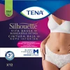 Pannolone a Mutandina Assorbente Tena Silhouette Plus White Medium 12 Pezzi