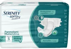Pannolone Mutandina Serenity sd Sensitive Super m 15 Pezzi
