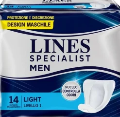 Pannoloni Lines Specialist Men Livello 1 14 Pezzi