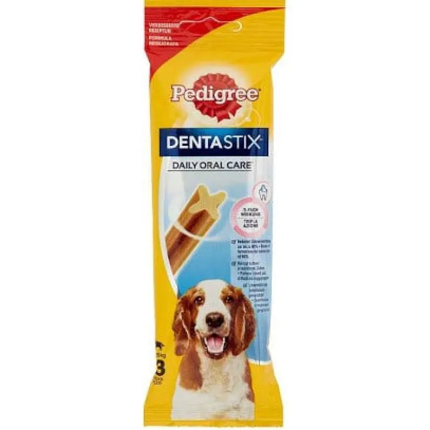 Pedigree Dentastix Snack Igiene Orale Cani Taglia Media 3 Snack