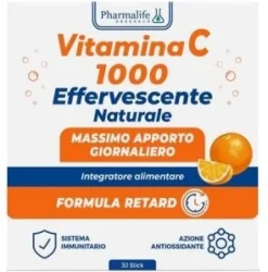 Pharmalife Vitamina C 1000 Effervescente Naturale