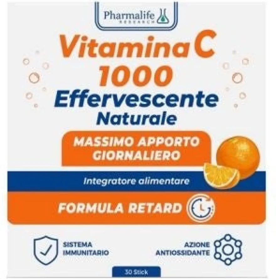 Pharmalife Vitamina C 1000 Effervescente Naturale