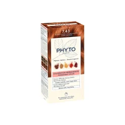 Phyto Phytocolor 7.43 Biondo Ramato Dorato Colorazione Permanente Per Capelli