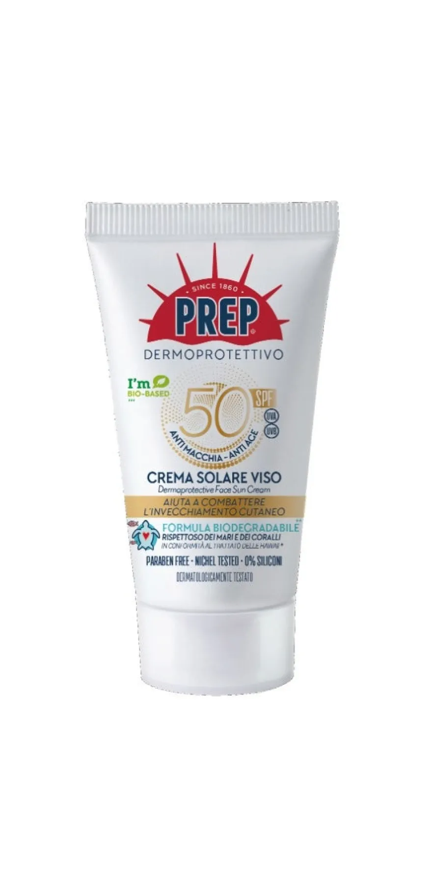 Prep Dermoprotettivo Crema Solare Viso 50ml SPF50