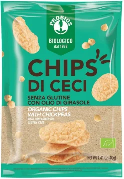 Probios Chips Di Ceci Senza Glutine 40g