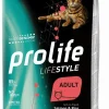 Prolife Cat Life Style Cibo Secco Per Gatti Adulti Salmone E Riso Sacco 1,5