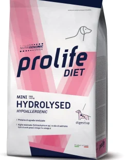 Prolife Dog Diet Hydrolised Cibo Secco Agnello Per Cani Adulti Taglia Mini Sacco 500g