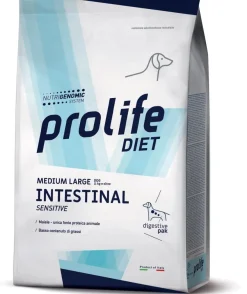 Prolife Dog Diet Intestinal Sensitive Cibo Secco Per Cani Taglia Media/Grande Sacco 8kg