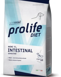 Prolife Dog Diet Intestinal Sensitive Cibo Secco Per Cani Taglia Mini Sacco 500g