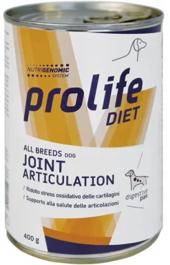 Prolife Dog Diet Wet Joint Articulation Cibo Umido Per Cani Tutte Le Taglie Lattina 400g