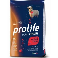 Prolife Dog Dual Fresh Adult Medium/Large Goose & Rice 12Kg