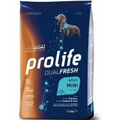Prolife Dog Dual Fresh Adult Mini Salmon Codfish & Rice 7Kg