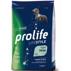 Prolife Dog Lifestyle Light Codfish & Rice Mini 600 g