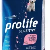 Prolife Dog Sensitive Lamb & Rice Cibo Secco Per Cani Cuccioli Taglia Media/Grande Sacco 10 Kg