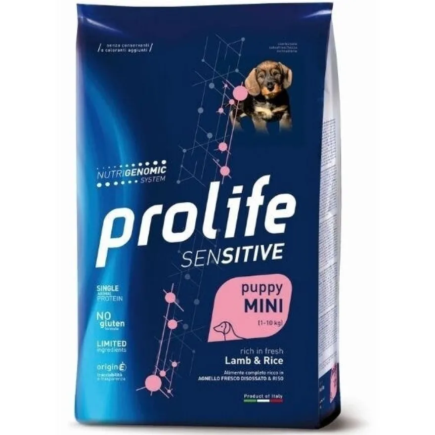 Prolife Dog Sensitive Puppy Mini Lamb & Rice 2Kg