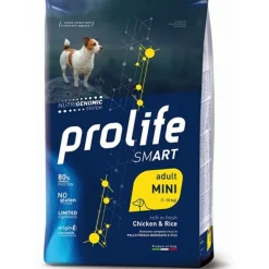 Prolife Dog Smart Chicken & Rice Cibo Secco Per Cani Adulti Taglia Piccola Sacco 600g