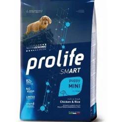 Prolife Dog Smart Chicken & Rice Cibo Secco Per Cani Cuccioli Taglia Piccola Sacco 7 Kg