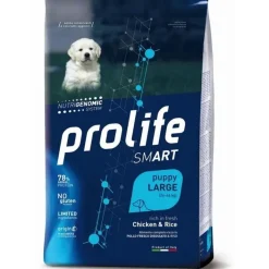 Prolife Dog Smart Chicken & Rice Cibo Secco Per Cani Cuccioli Taglia Grande Sacco 2,5 Kg