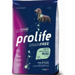 Prolife Grain Free Adult Sensitive Fish & Potato Cibo Secco Per Cani Taglia Piccola Sacco 2 kg