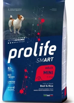 Prolife Smart Adult Mini Manzo E Riso Cane 600g