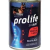 Prolife Smart Manzo Fresco Con Riso Cibo Umido Per Cani Adulti Taglia Media/Grande Lattina 400g
