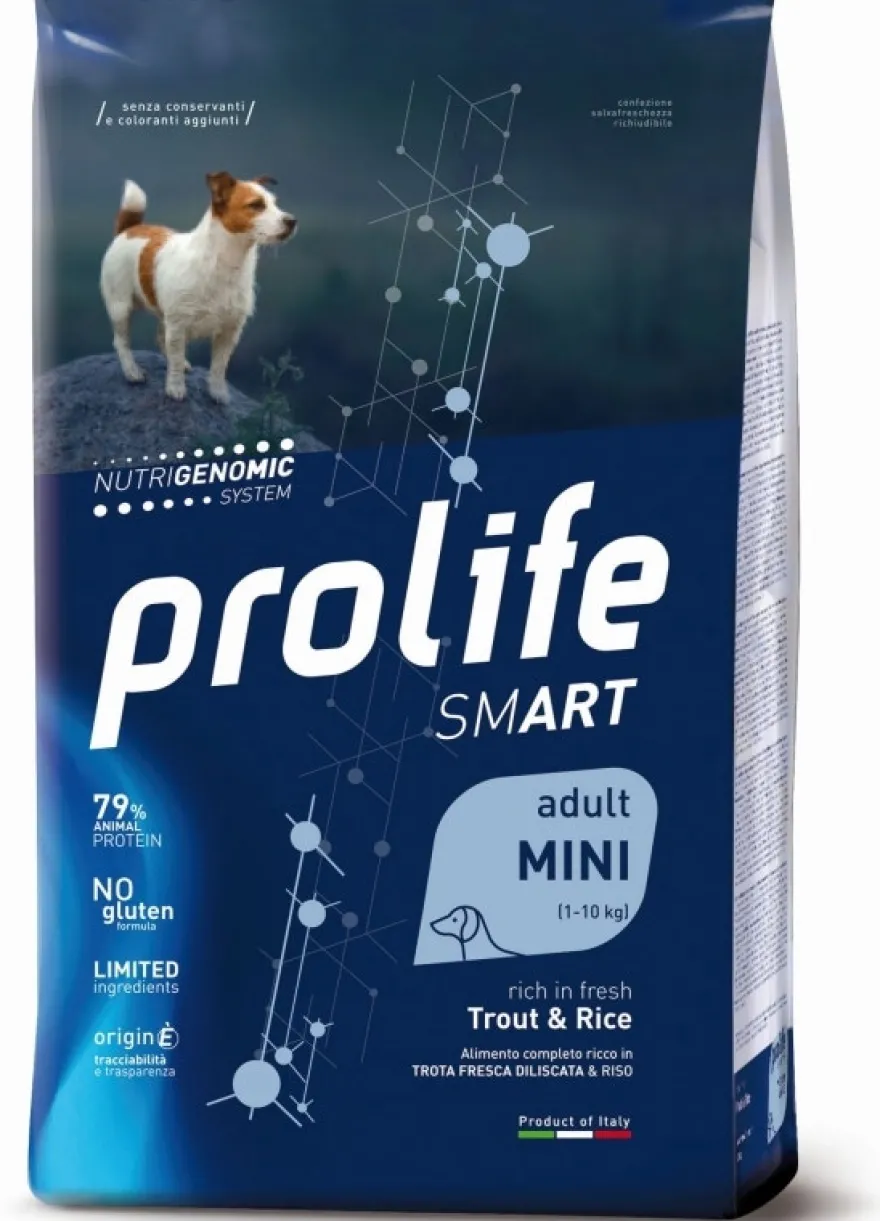 Prolife Smart Mini Trota Fresca E Riso Cani Adulti 600g