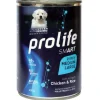 Prolife Smart Pollo Fresco Con Riso Cibo Umido Per Cuccioli Taglia Media/Grande Lattina 400g
