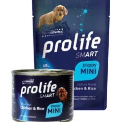 Prolife Smart Pollo Fresco Con Riso Cibo Umido Per Cuccioli Taglia Piccola Busta 100g