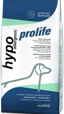 Prolife Veterinary Hypoallergenic Cibo Secco Per Cani Sacco 2kg