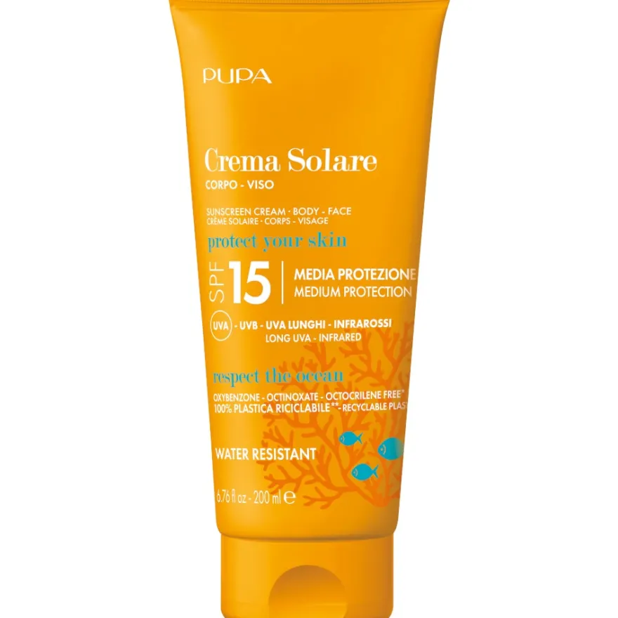 Pupa Crema Solare Corpo E Viso SPF15 200ml
