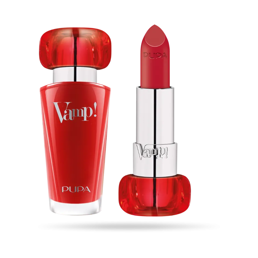 Pupa Vamp! Lipstick Rossetto Volumizzante 3,5g Lovely Cherry 202