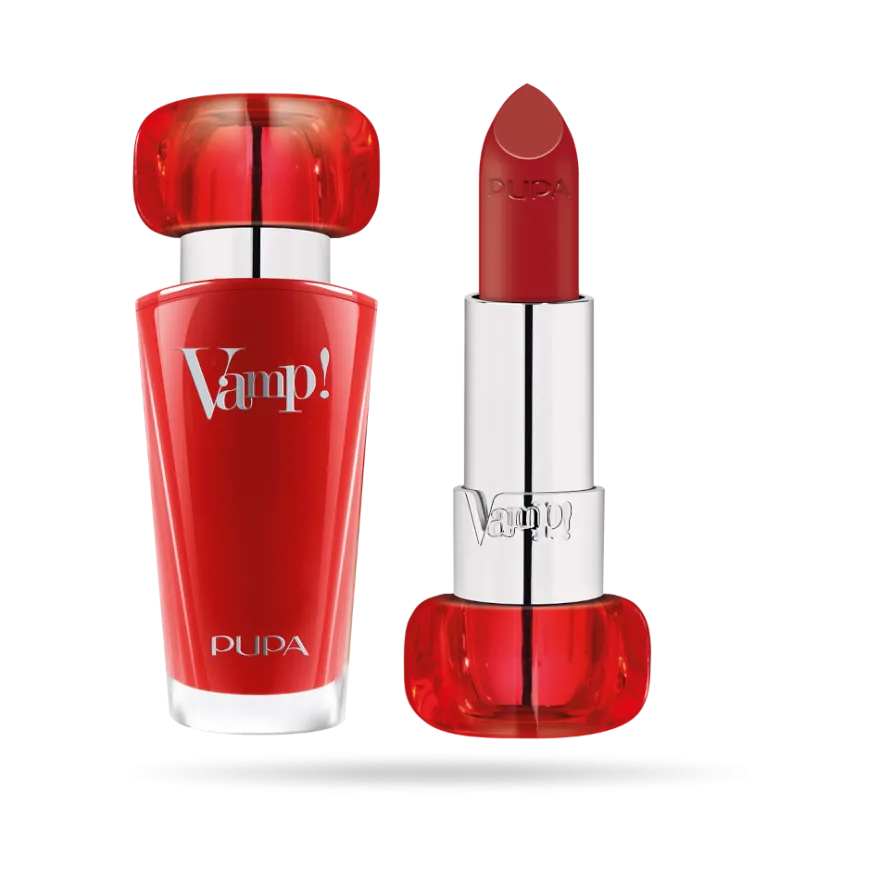Pupa Vamp! Lipstick Rossetto Volumizzante 3,5g Ruby Red 302