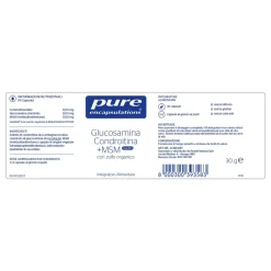Pure Encapsulations Glucosamina Condroitina +MSM 30 Capsule