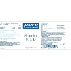 Pure Encapsulations Vitamine K&D 30 Capsule