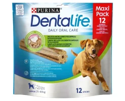 Purina Dentalife Snack Daily Oral Care Per Cani 25 - 40kg Taglia Large 12 Stick