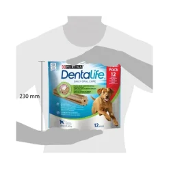 Purina Dentalife Snack Daily Oral Care Per Cani 25 - 40kg Taglia Large 12 Stick