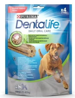 Purina Dentalife Snack Daily Oral Care Per Cani 25 - 40kg Taglia Large 4 Stick