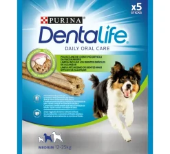 Purina Dentalife Snack Daily Oral Care Per Cani 12 - 25kg Taglia Medium 5 Stick