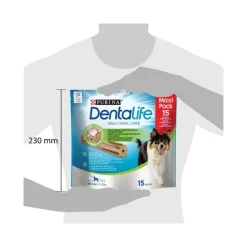 Purina Dentalife Snack Daily Oral Care Per Cani 12 - 25kg Taglia Medium 15 Stick