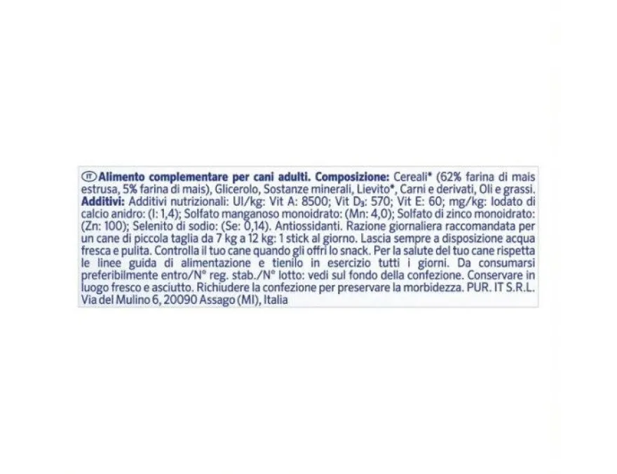 Purina Dentalife Snack Daily Oral Care Per Cani 7 - 12kg Taglia Small 21 Stick