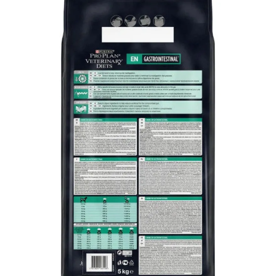 Purina Pro Plan Veterinary Diets Secco Cane EN Gastrointestinal Sacco 5kg