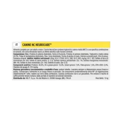 Purina Pro Plan Veterinary Diets Secco Cane NC Neurocare Sacco 12kg