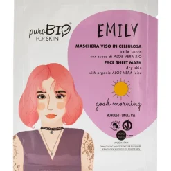Purobio For Skin Emily Maschera In Tessuto 13 Pelle Secca 15ml