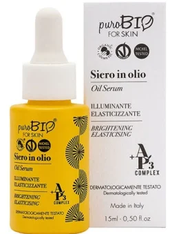 Purobio For Skin Siero Olio Illuminante 15ml