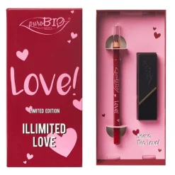 Purobio Kit Lipstick Rosso Scarlatto + Matita Labbra