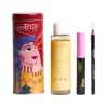 Purobio Kit Mascara Fan 8ml + Matita Nera 1,6g + Struccante Bifasico 100ml