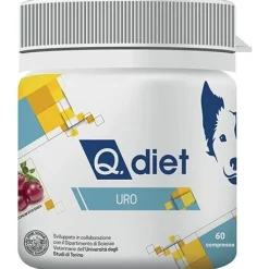 Q Diet Uro Alimento Complementare Cani 60 Capsule