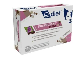 Q.Vet Enteroflorene Ultra Per Cani 15 Capsule