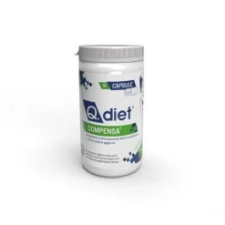 Q.Vet Q. Diet Compensa Integratore Per Cani/Gatti 120 Capsule